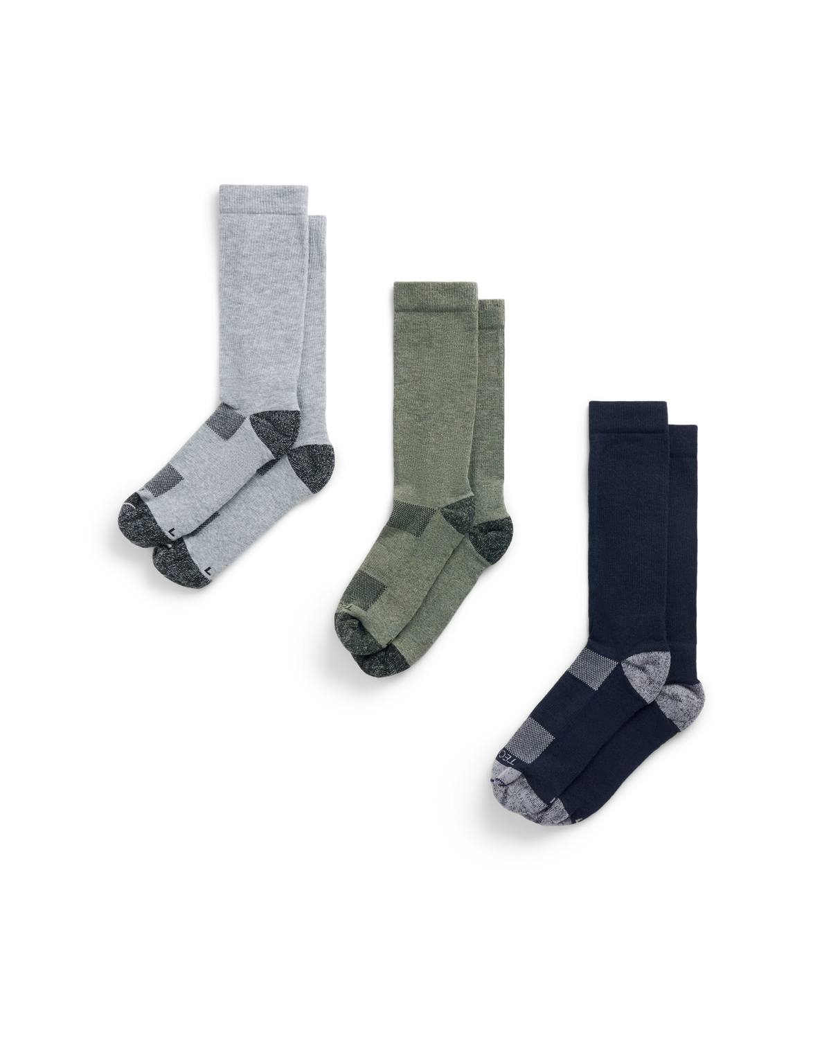 Mid-Calf Socks (3-Pack)