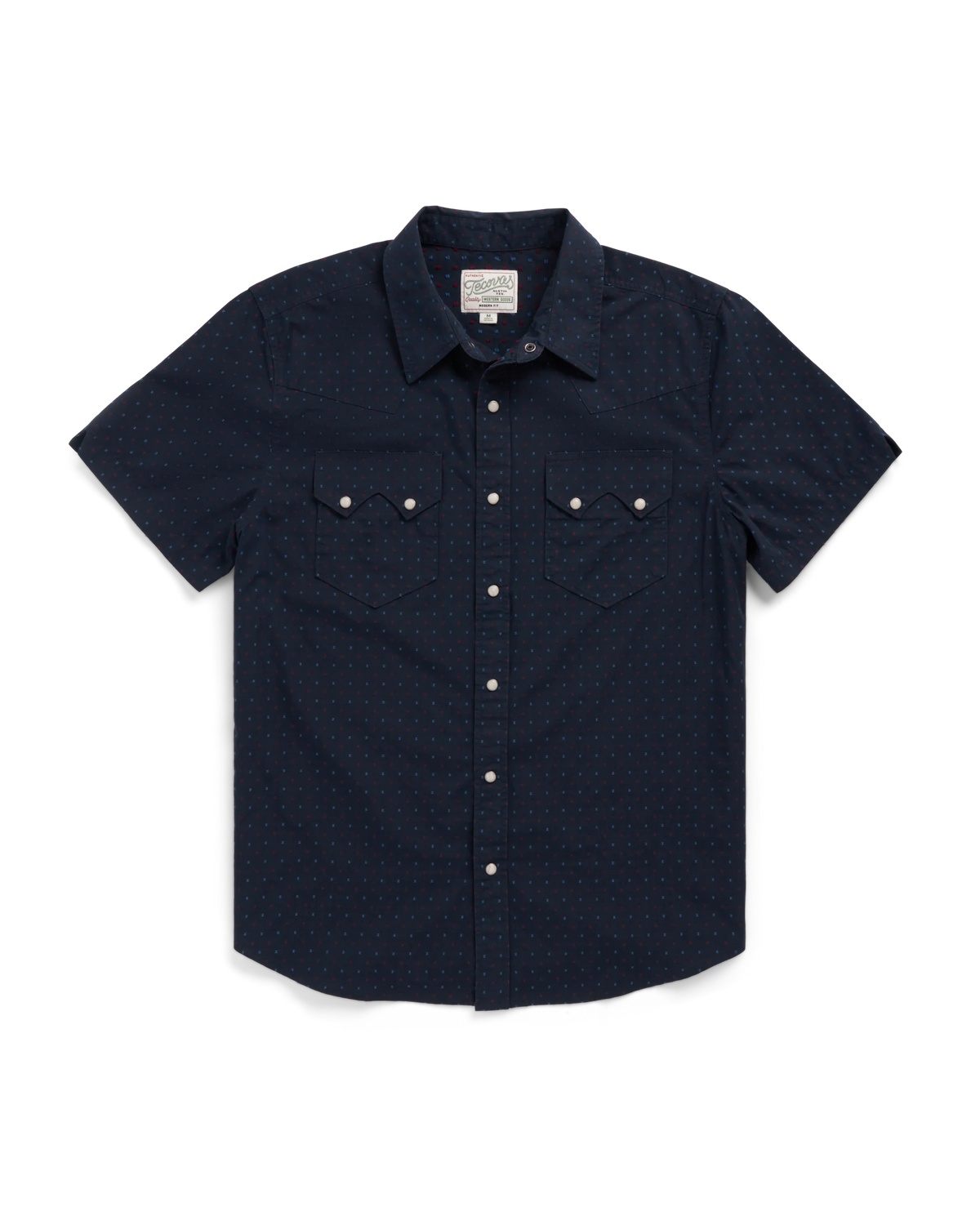 Men's Star Stitch Pearl Snap