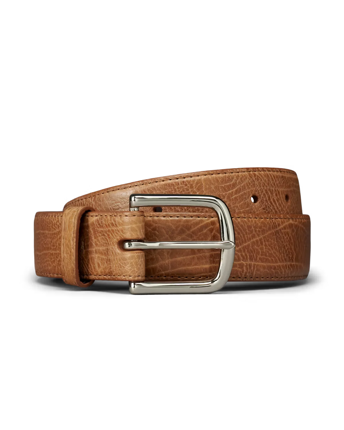 Men's Shrunken Calfskin Belt