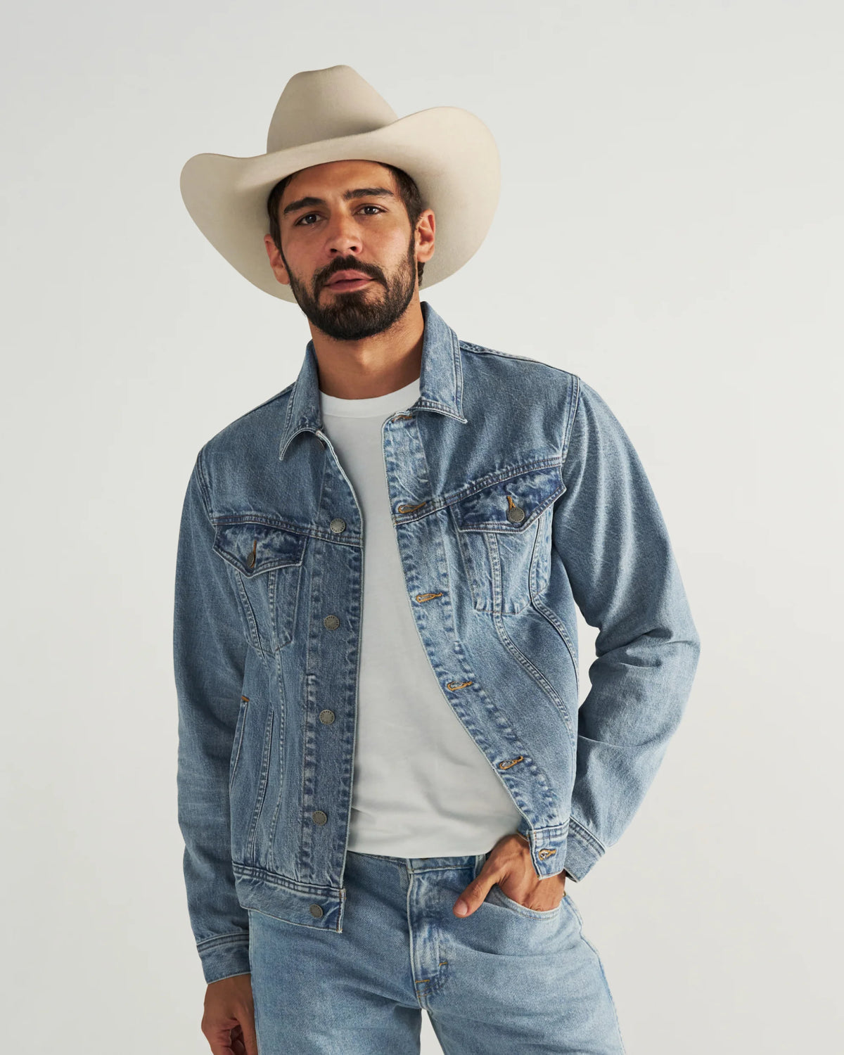 Men's Classic Denim Trucker Jacket