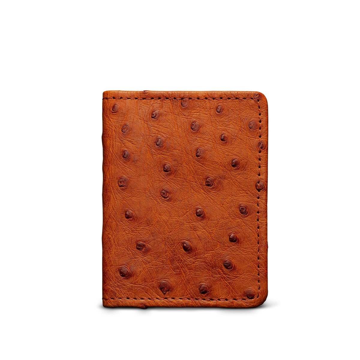 Ostrich Bifold Card Case