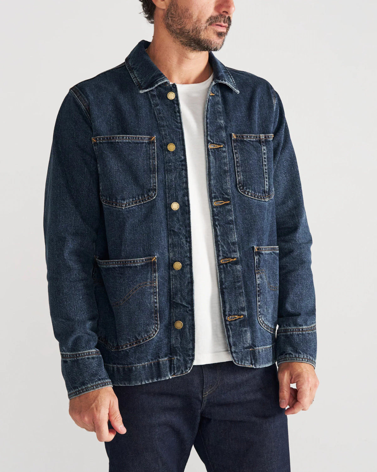 Men's Denim Chore Jacket