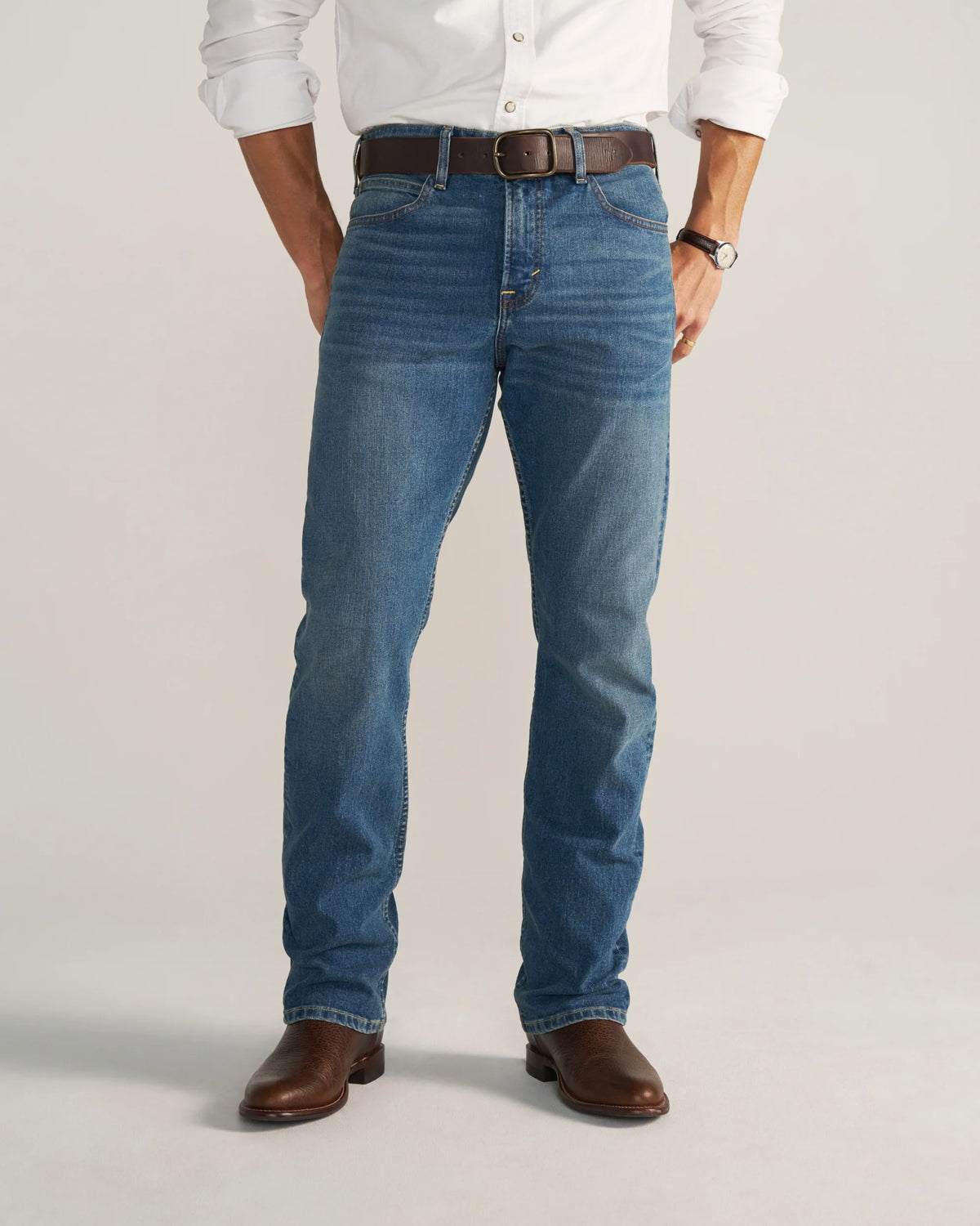 Men's Slim Straight Stretch Denim