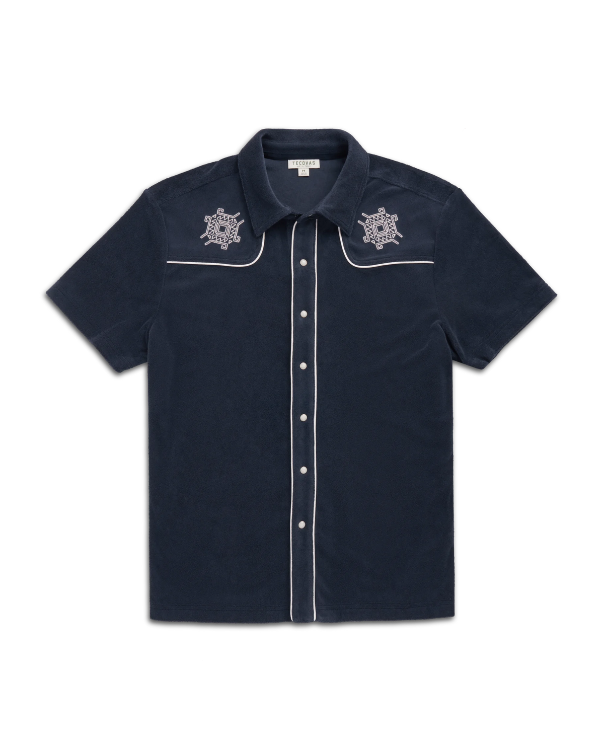 Men's Terry Pearl Snap