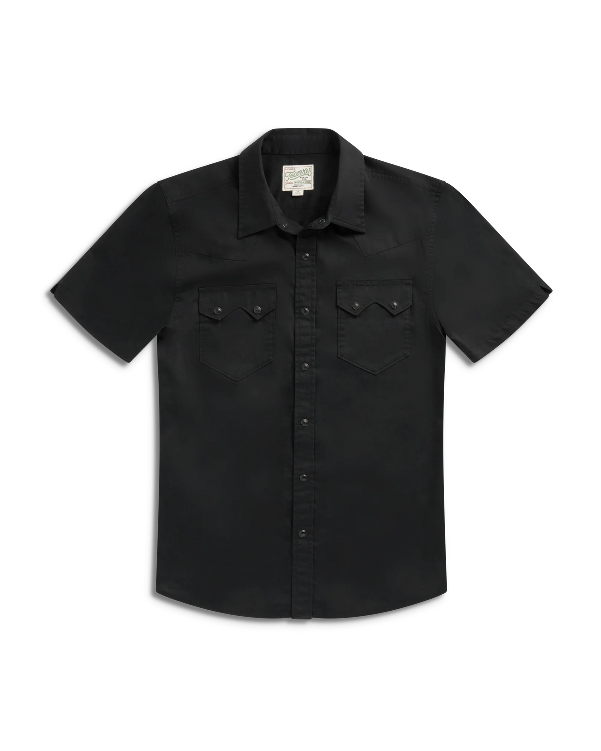 Men's Vintage Weight Short Sleeve Pearl Snap