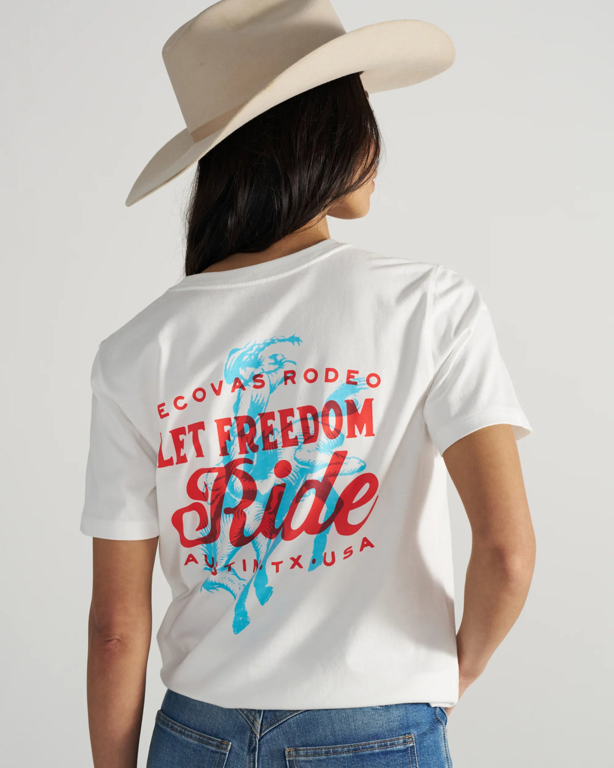 Women's Let Freedom Ride Tee