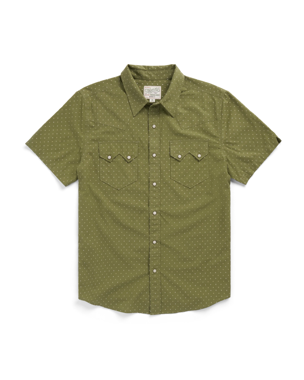 Men's Star Stitch Pearl Snap