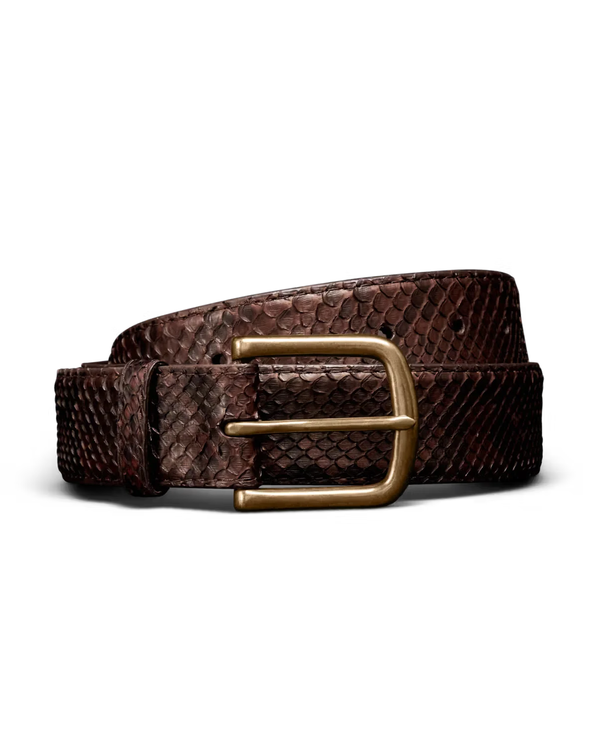 Men's Python Belt