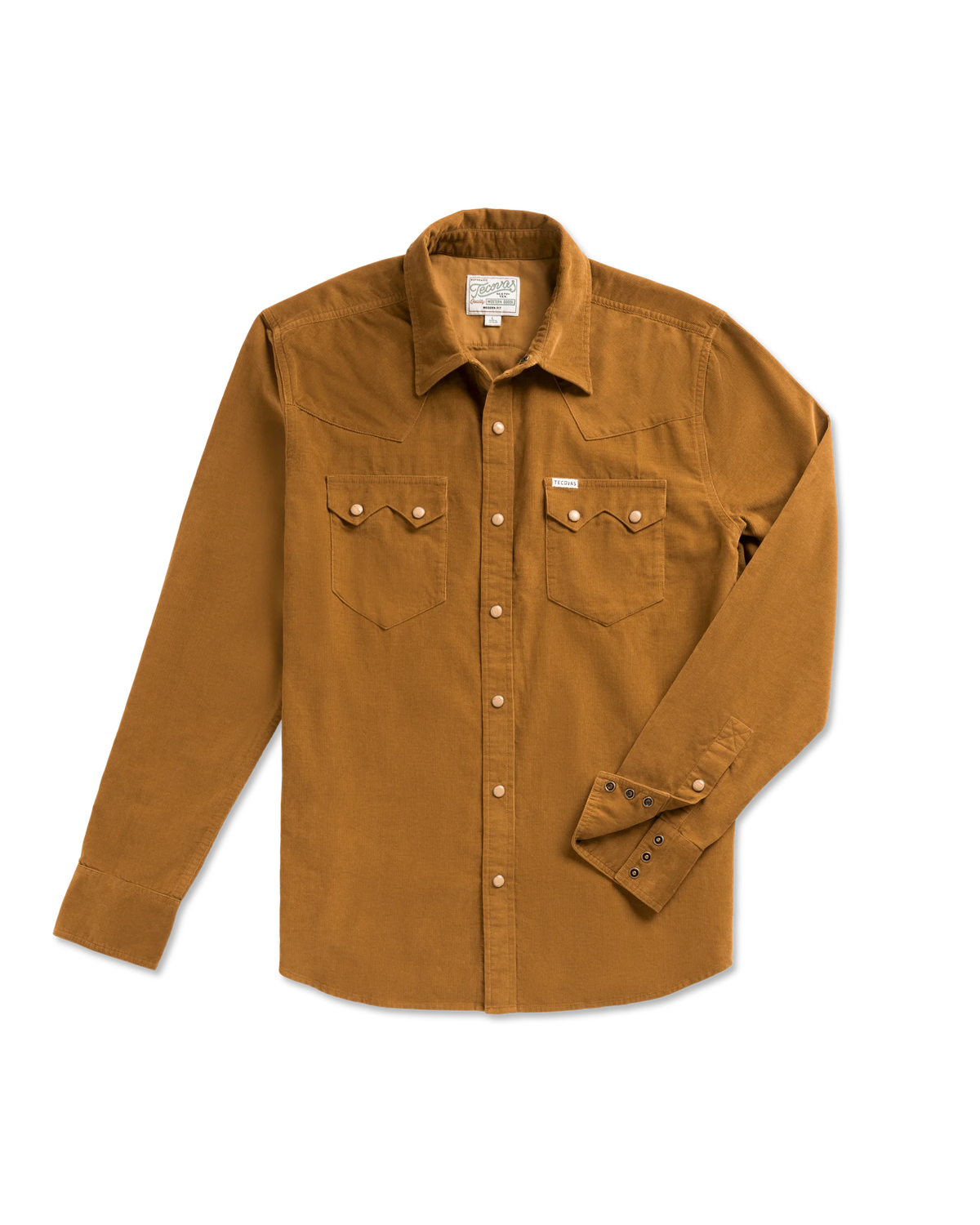 Men's Texas Weight Corduroy Pearl Snap